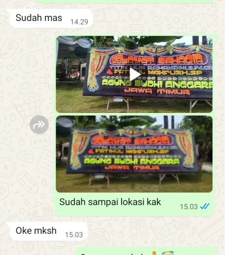 Pengiriman Papan Bunga Jalan Juanda Bogor