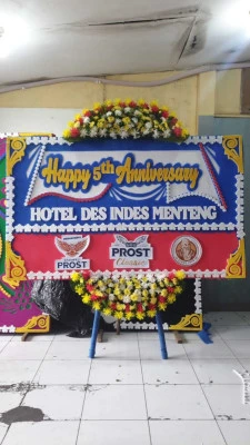 Papan Bunga di Jalan Juanda Bogor